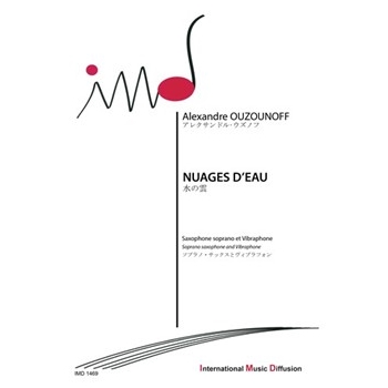 NUAGES D'EAU POUR SAXOPHONE SOPRANO & VIBRAPHONE