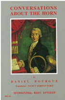Conversations About The Horn by Bourgue Daniel - Fako Nancy Jordan ( - for French Horn Tex