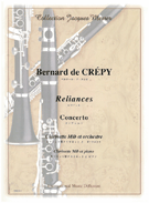 Reliances by de Crepy Bernard for Clarinet Solo