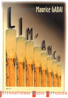 Lim'Anch by Gabai Maurice for Text (Clarinet and Sax Reed Manual)