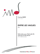 Entre Les Vagues by Kiefe Corine for Clarinet Solo