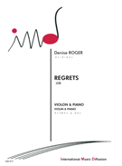 Regrets by Roger Denise for Violin and Piano