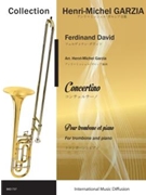Concertino by David Ferdinand - Garzia Henri-Michel - for Trombone and Piano