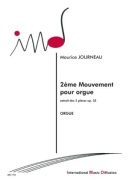 2eme Mouvement Pour Orgue - Estrait Des 3 Pieces Opus 32S by Journeau M for Organ