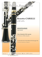 Fantasia by Carulli B. for Bb Clarinet
