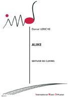 Alike by Leriche Daniel for Brass Sextet