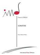 Sonatine by Loriaux Francis for Flute Solo