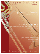 Bignome Square by Boudet J M for 4 Trombone