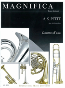 Gouttes D Eau by Petit Alexandre S - Torreilles Michel - for Brass Quintet