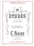 26 ETUDES CHOISIES DANS LES OEUVRES DE KREUTZER ET MAZAS by Rose C for