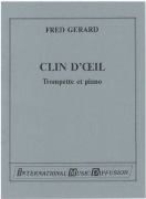 Clin D'oeil by Gerard Fred for Trumpet and Piano