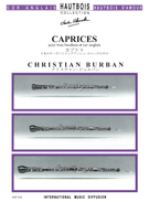 Caprice #1 by Burban for Double Reed Quartet