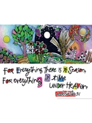 Anniversary of Death Card-single card