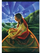 Saint Kateri Tekawitha Postcard