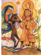 The Holy Family Notecard