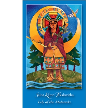 Kateri Tekakwitha Holy Card-pack of 25