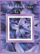 Notecard-A Birthday Prayer for You