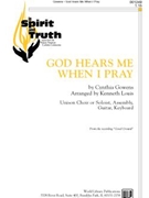 God Hears Me When I Pray