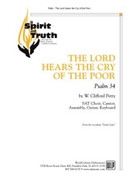 The Lord Hears the Cry of the Poor