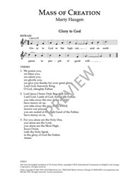 Mass of Creation Glory to God-Haugen-assembly card