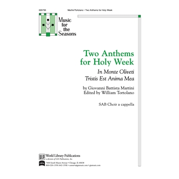 Two Anthems for Holy Week