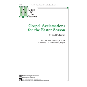 Gospel Acclamations for the Easter Season
