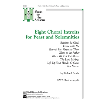 Eight Choral Introits for Feasts and Solemnities