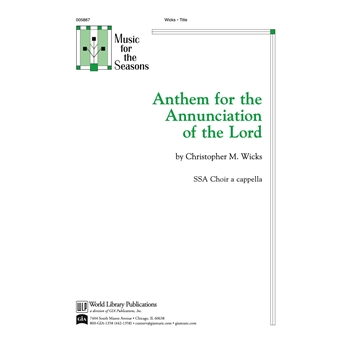 Anthem for the Annunciation of the Lord