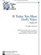If Today You Hear God's Voice