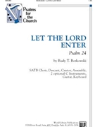 Let the Lord Enter