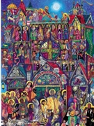 A Celebration of Saints at the Easter Vigil (paper) Poster