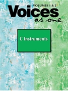 Voices As One Volumes 1 & 2 Instrumental Parts for C Instruments