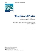 Thanks and Praise