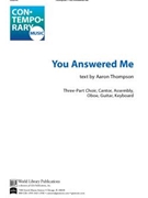 You Answered Me