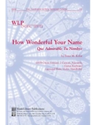 How Wonderful Your Name
