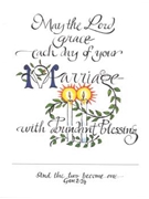 Certificate-Marriage Blessing
