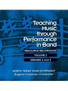 Teaching Music Through Performance In Band - Volume 2 Gr 23 by Unt Wind Ensemble for CD