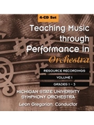 Teaching Music Through Performance In Orchestra by Allen M and Others for CD (Vol 1 Orch)