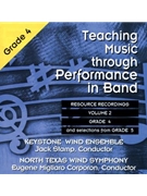Teaching Music Through Performance In Band - Volume 2 Gr 4 by Unt Wind Ensemble for CD
