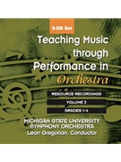 Teaching Music Through Performance In Orchestra by Allen M and Others for CD (Vol 3 Orch)