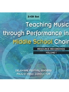 Teaching Music Through Performance by Abrahams Et Al - MS Choir - for CD