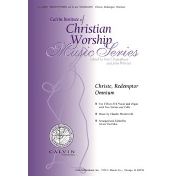 Christe, Redemptor Omnium - Instrument edition