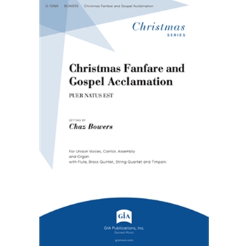 Christmas Fanfare and Gospel Acclamation - Full Score and Parts