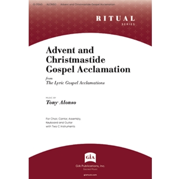 Advent and Christmastide Gospel Acclamation - Instrument edition