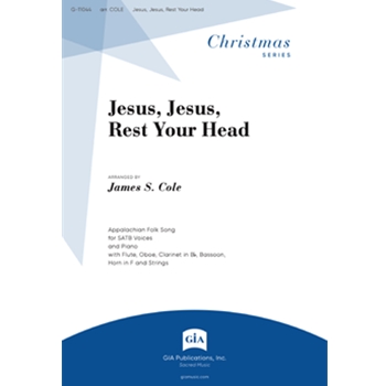 Jesus, Jesus, Rest Your Head - Full Score and Parts