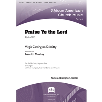 Praise Ye the Lord - Full Score and Parts