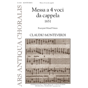 Messa a 4 voci da cappella 1651