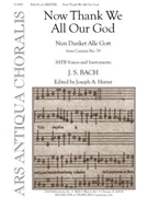 Now Thank We All Our God - Instrument edition