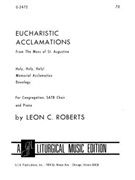 Eucharistic Acclamations
