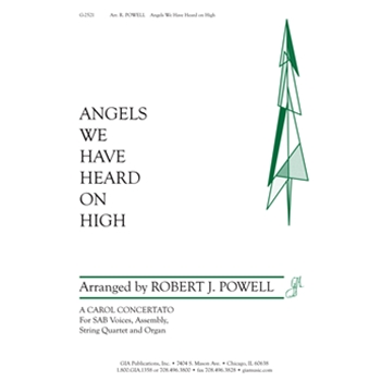 Angels We Have Heard on High